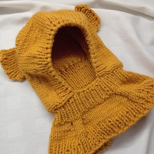 Pilóta sapka, mackó sapka, , Kötés, MESKA