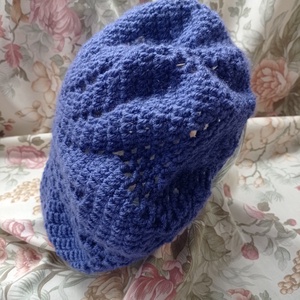 Horgolt, lila barett sapka - ruha & divat - sál, sapka, kendő - sapka - Meska.hu Horgolt, lila barett sapka - ruha & divat - sál, sapka, kendő - sapka - Meska.hu