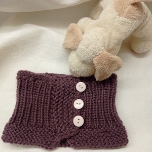 Nyakmelegitő, manó sapkához Sárikának - ruha & divat - babaruha & gyerekruha - babasapka - Meska.hu