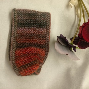 Sapka helyett, kötött fejpánt, vidám, nagyon színes  - ruha & divat - sál, sapka, kendő - fejpánt - Meska.hu