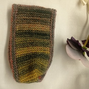 Sapka helyett, kötött fejpánt, vidám, nagyon színes  - ruha & divat - sál, sapka, kendő - fejpánt - Meska.hu