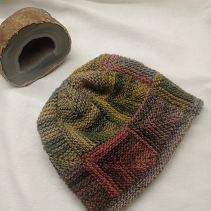 Vidám, színes, meleg kötött, téli sapka , Ruha & Divat, Sál, Sapka, Kendő, Sapka, Kötés, MESKA