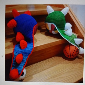 Sárkány sapka, sárkány bőr  -  - Meska.hu