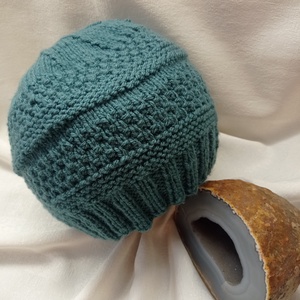 Kötött sapka, petrolkék? petrolzöld? - ruha & divat - sál, sapka, kendő - fejpánt - Meska.hu  Kötött sapka, petrolkék? petrolzöld? - ruha & divat - sál, sapka, kendő - fejpánt - Meska.hu