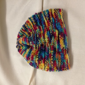 Tarka,  kötött sapka  akril szálból, női - ruha & divat - sál, sapka, kendő - sapka - Meska.hu