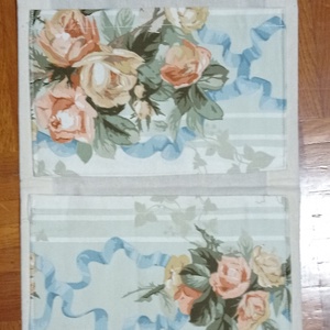 Zsebes tároló pamutvászonból, Otthon & Életmód, Tárolás & Rendszerezés, Fali tároló, Varrás, MESKA