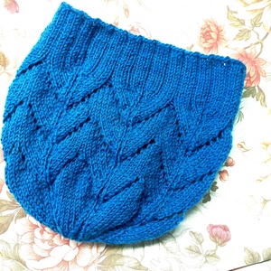 Tiszta gyapjú kötött sapka  - ruha & divat - sál, sapka, kendő - fejpánt - Meska.hu