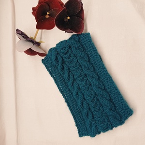 Sapka helyett, divat színből kötött fejpánt, hajpánt,  - ruha & divat - sál, sapka, kendő - fejpánt - Meska.hu