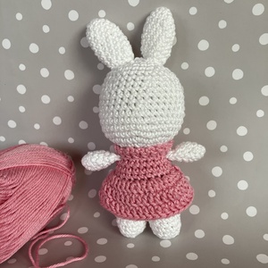 Amigurumi Horgolt mini nyuszi  - játék & sport - plüssállat & játékfigura - nyuszi - Meska.hu
