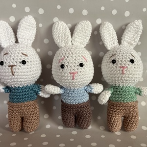 Amigurumi horgolt mini nyuszi , Játék & Sport, Plüssállat & Játékfigura, Nyuszi, , MESKA