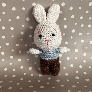 Amigurumi horgolt mini nyuszi  - játék & sport - plüssállat & játékfigura - nyuszi - Meska.hu