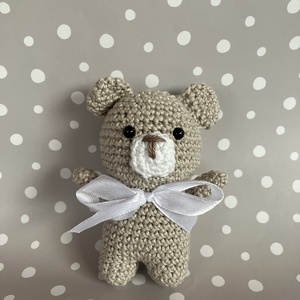 Amigurumi horgolt mini maci  - játék & sport - plüssállat & játékfigura - maci - Meska.hu