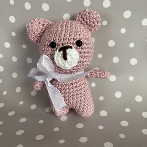 Amigurumi horgolt mini maci  - játék & sport - plüssállat & játékfigura - maci - Meska.hu