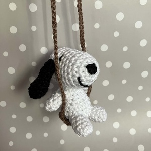Horgolt Snoopy hintában , Kellékek & szerszámok, Dekorációs kellékek, Figurák, Horgolás, MESKA