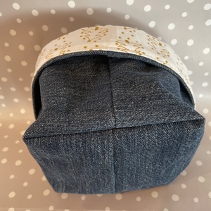 Textil mini tároló - otthon & életmód - tárolás & rendszerezés - tárolókosár - Meska.hu