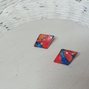 Roseblue fülbevaló  - Meska.hu