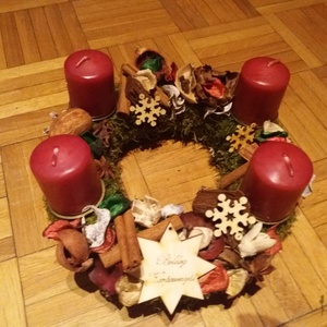Adventi koszorú - Meska.hu Adventi koszorú - Meska.hu