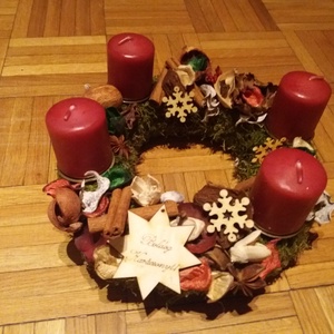 Adventi koszorú -  - Meska.hu