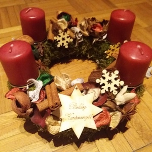 Adventi koszorú -  - Meska.hu