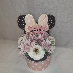 Ballagási Minnie egér box - Meska.hu