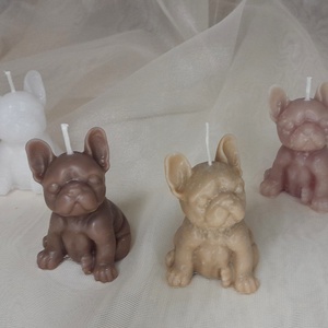 Francia bulldog illatgyertya , Otthon & Életmód, Gyertya, illat, aroma, Gyertya, , MESKA