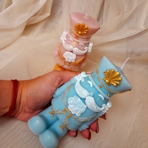 Óriás diótörő illatgyertya  - otthon & életmód - gyertya, illat, aroma - gyertya - Meska.hu