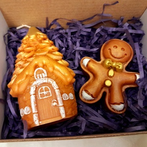 Díszdobozos illatgyertya  - otthon & életmód - gyertya, illat, aroma - gyertya - Meska.hu