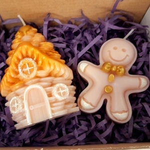 Díszdobozos illatgyertya  - otthon & életmód - gyertya, illat, aroma - gyertya - Meska.hu