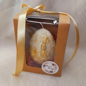 Húsvéti tojás gyertya, Otthon & Életmód, Gyertya, illat, aroma, Gyertya, Gyertya-, mécseskészítés, MESKA