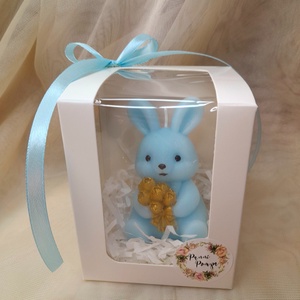 Húsvéti nyuszi gyertya, Otthon & Életmód, Gyertya, illat, aroma, Gyertya, Gyertya-, mécseskészítés, MESKA