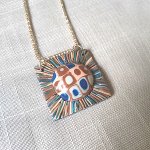 Bohókás medál - ékszer - nyaklánc - medálos nyaklánc - Meska.hu