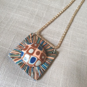 Bohókás medál - ékszer - nyaklánc - medálos nyaklánc - Meska.hu