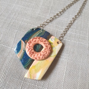 Asszimetrikus medál - ékszer - nyaklánc - medálos nyaklánc - Meska.hu