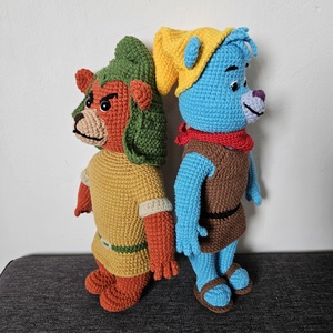 Gumimacik - horgolt játékfigurák - játék & sport - plüssállat & játékfigura - nyuszi - Meska.hu
