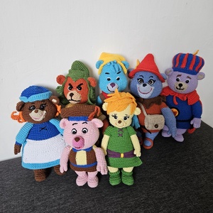 Gumimacik - horgolt játékfigurák, Játék & Sport, Plüssállat & Játékfigura, Nyuszi, Horgolás, MESKA