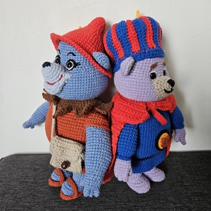 Gumimacik - horgolt játékfigurák - játék & sport - plüssállat & játékfigura - nyuszi - Meska.hu