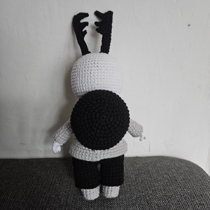 Vendel - horgolt játékfigura - játék & sport - plüssállat & játékfigura - nyuszi - Meska.hu