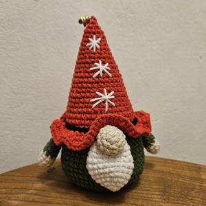 Mikulásmanó - horgolt figura, Játék & Sport, Plüssállat & Játékfigura, Nyuszi, Horgolás, MESKA