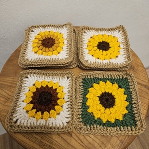Granny squares - horgolt négyzetek - játék & sport - plüssállat & játékfigura - nyuszi - Meska.hu