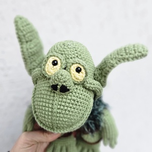 Gyagyás Tódi rendelésre - horgolt játékfigura - Meska.hu