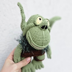 Gyagyás Tódi rendelésre - horgolt játékfigura - játék & sport - plüssállat & játékfigura - nyuszi - Meska.hu