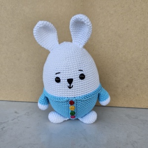 Tojás nyuszi - horgolt játékfigura, Játék & Sport, Plüssállat & Játékfigura, Nyuszi, Horgolás, MESKA