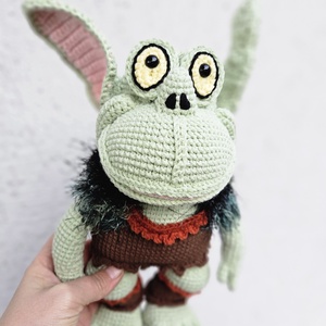 Gyagyás Tódi - horgolt játékfigura, Játék & Sport, Plüssállat & Játékfigura, Nyuszi, Horgolás, MESKA