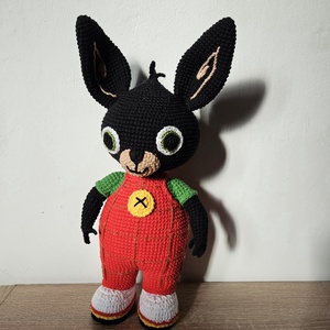 Bing nyuszi - horgolt játékfigura - Meska.hu