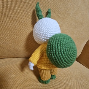Gömbi (Bogyó és Babócából) - horgolt játékfigura - játék & sport - plüssállat & játékfigura - nyuszi - Meska.hu
