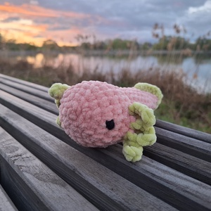 Mini axolotl, Játék & Sport, Plüssállat & Játékfigura, Más figura, Horgolás, MESKA