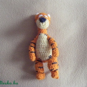 Tigris - horgolt figura , Micimackó barátja -  - Meska.hu