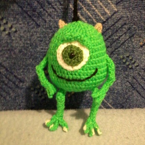 Szörny RT - Mike Wazowski horgolt figura -  - Meska.hu