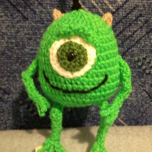 Szörny RT - Mike Wazowski horgolt figura -  - Meska.hu