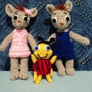  JoNaLu horgolt figurák vendeg250604 -  - Meska.hu